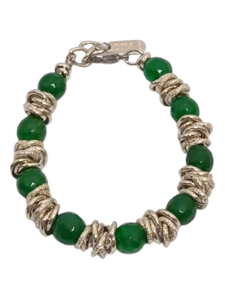 Bracciale Aurora Giada Verde