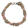 Bracciale Dado con Quarzo Rosa