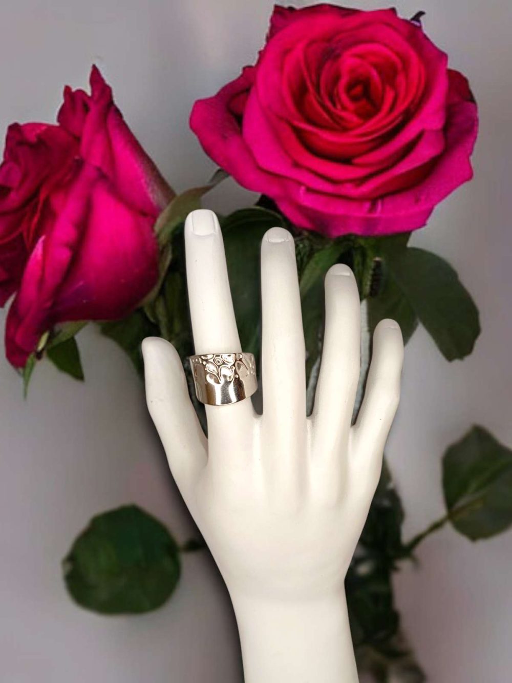 Anello Mezzo Battuto