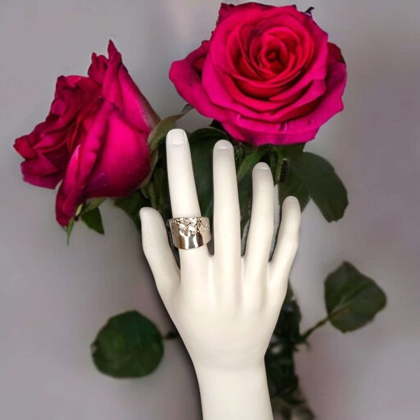 Anello Mezzo Battuto