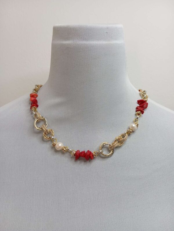 Collana Graziosa Corallo Bambu'