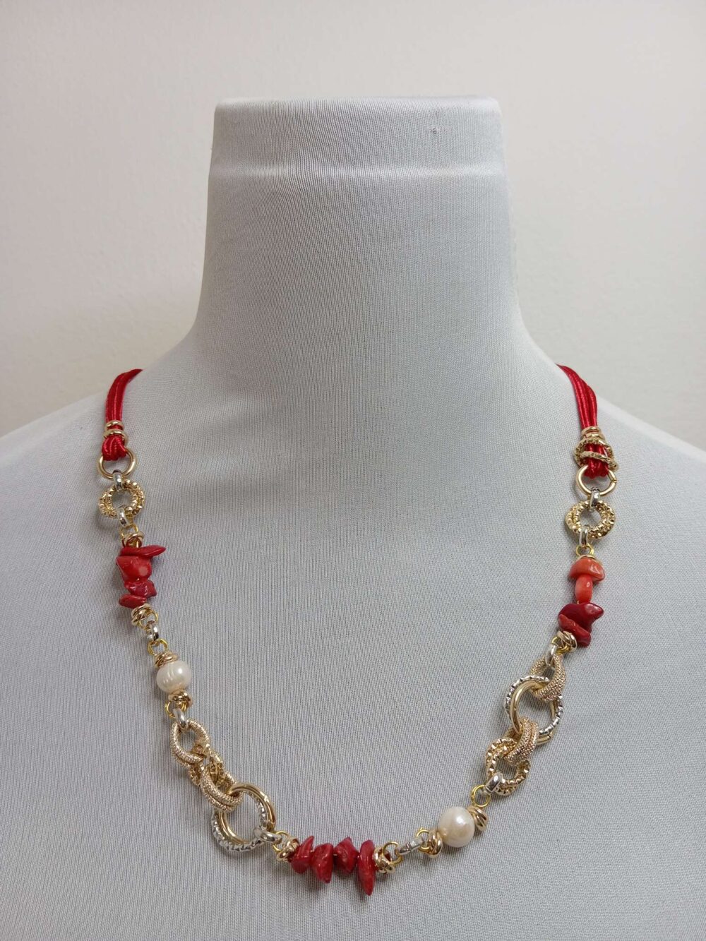 Collana Graziosa Corallo Bambu'